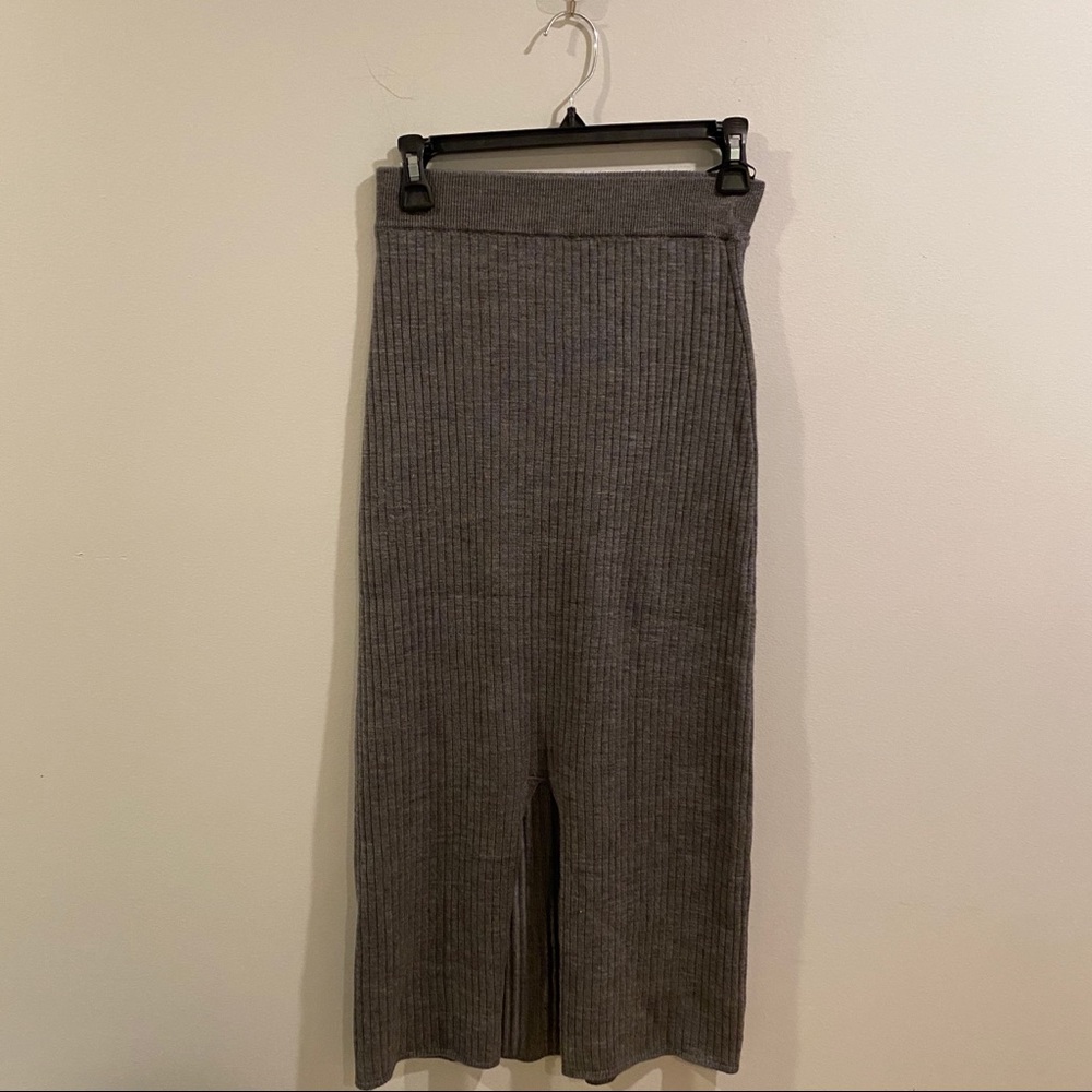 Uniqlo Knitted Midi Skirt